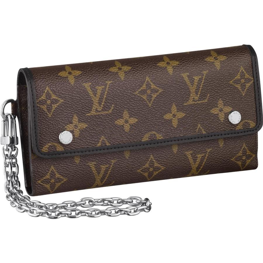 AAA Fake Louis Vuitton Long Wallet Monogram Macassar Canvas M60168 Online